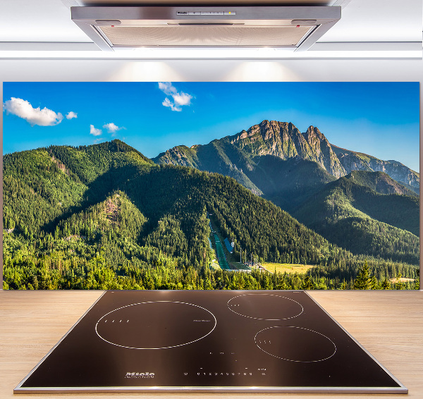 Cooker splashback Panorama of the Tatra Mountains