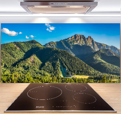 Cooker splashback Panorama of the Tatra Mountains