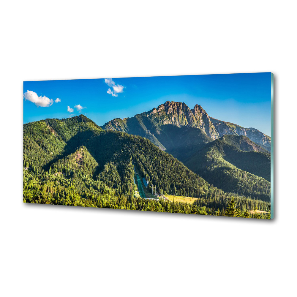 Cooker splashback Panorama of the Tatra Mountains