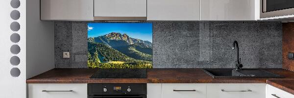 Cooker splashback Panorama of the Tatra Mountains