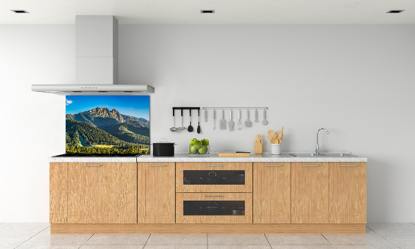 Cooker splashback Panorama of the Tatra Mountains