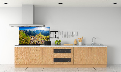 Cooker splashback Mountain panorama