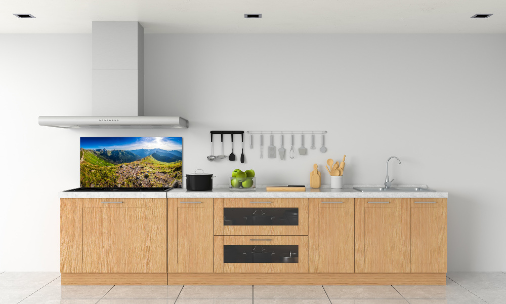 Cooker splashback Mountain panorama