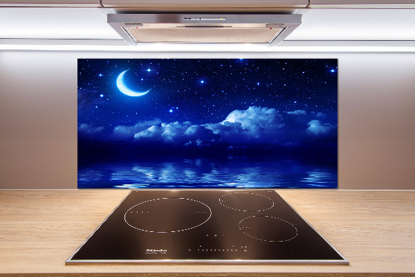 Cooker splashback Sky at night