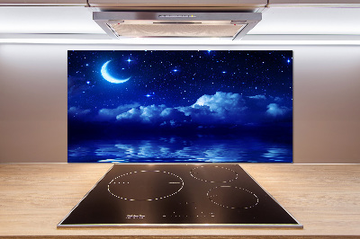 Cooker splashback Sky at night