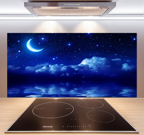 Cooker splashback Sky at night