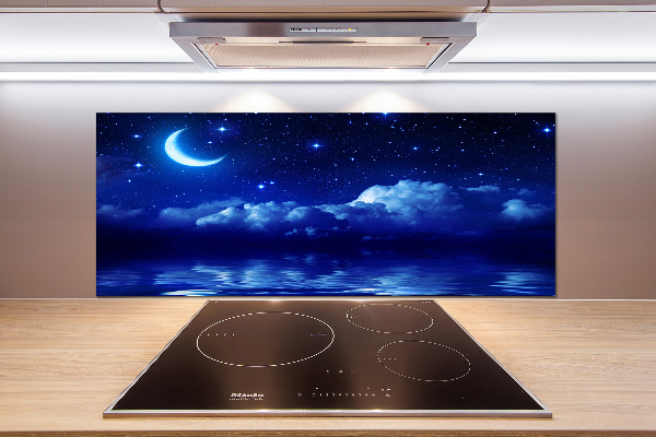 Cooker splashback Sky at night