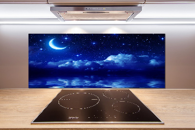 Cooker splashback Sky at night