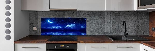 Cooker splashback Sky at night