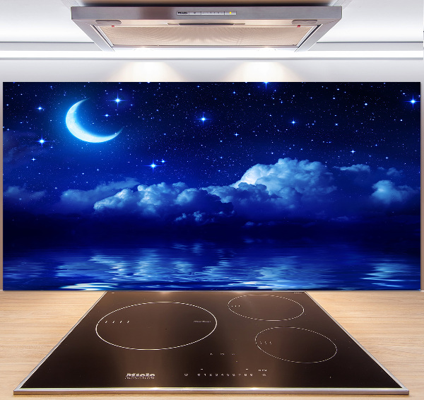 Cooker splashback Sky at night