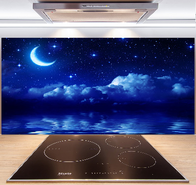 Cooker splashback Sky at night