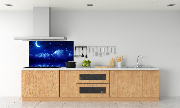 Cooker splashback Sky at night