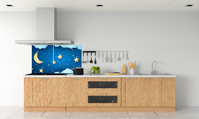 Kitchen wall panels Sky at night