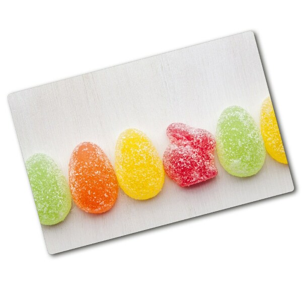 Cutting board Colorful jelly beans