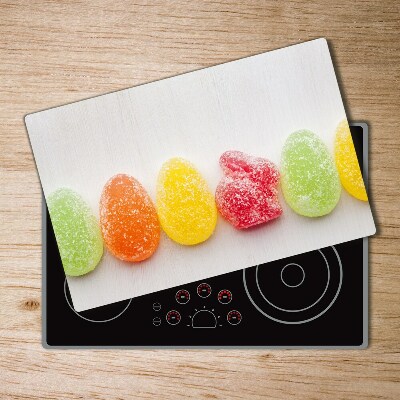 Cutting board Colorful jelly beans