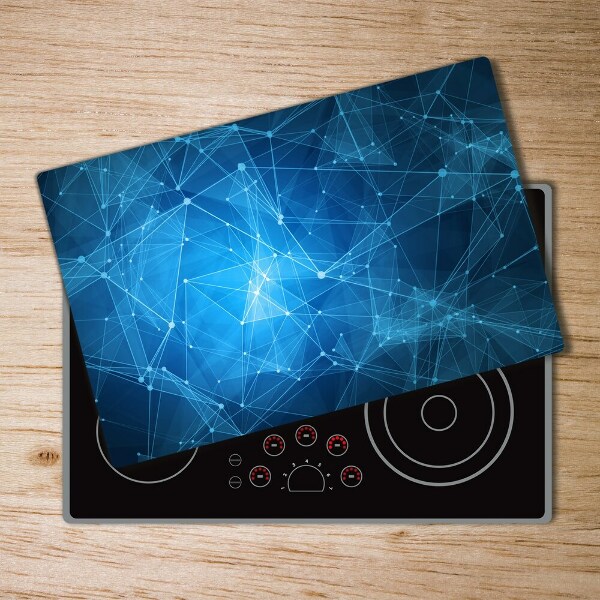 Chopping board Blue lines