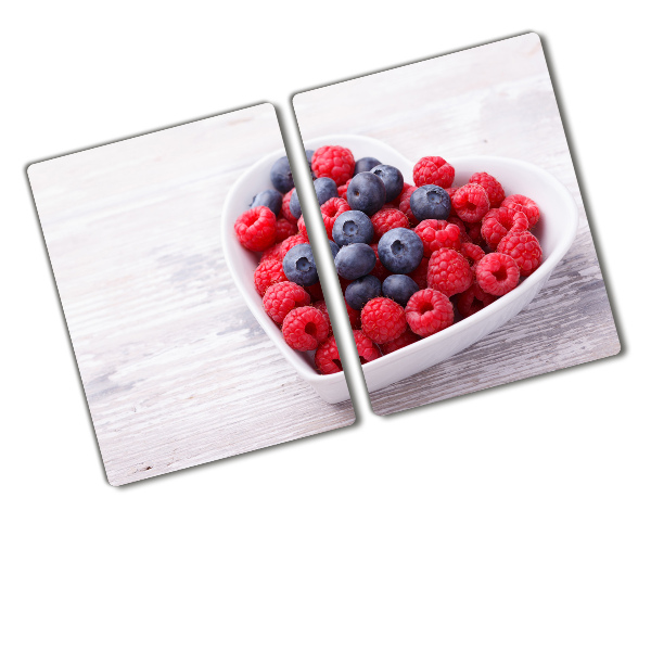 Cutting board Raspberries and berries