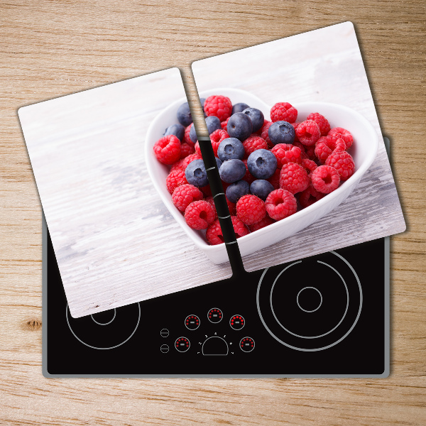 Cutting board Raspberries and berries