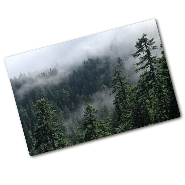 Cutting board Forest fog