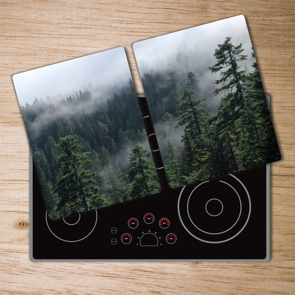 Cutting board Forest fog