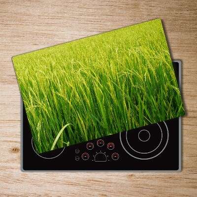 Cutting board Rice field