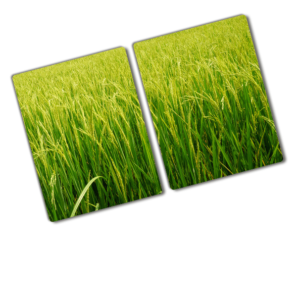 Cutting board Rice field