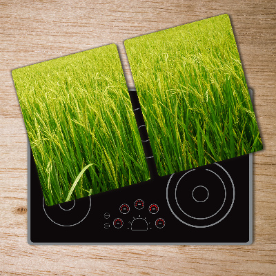 Cutting board Rice field