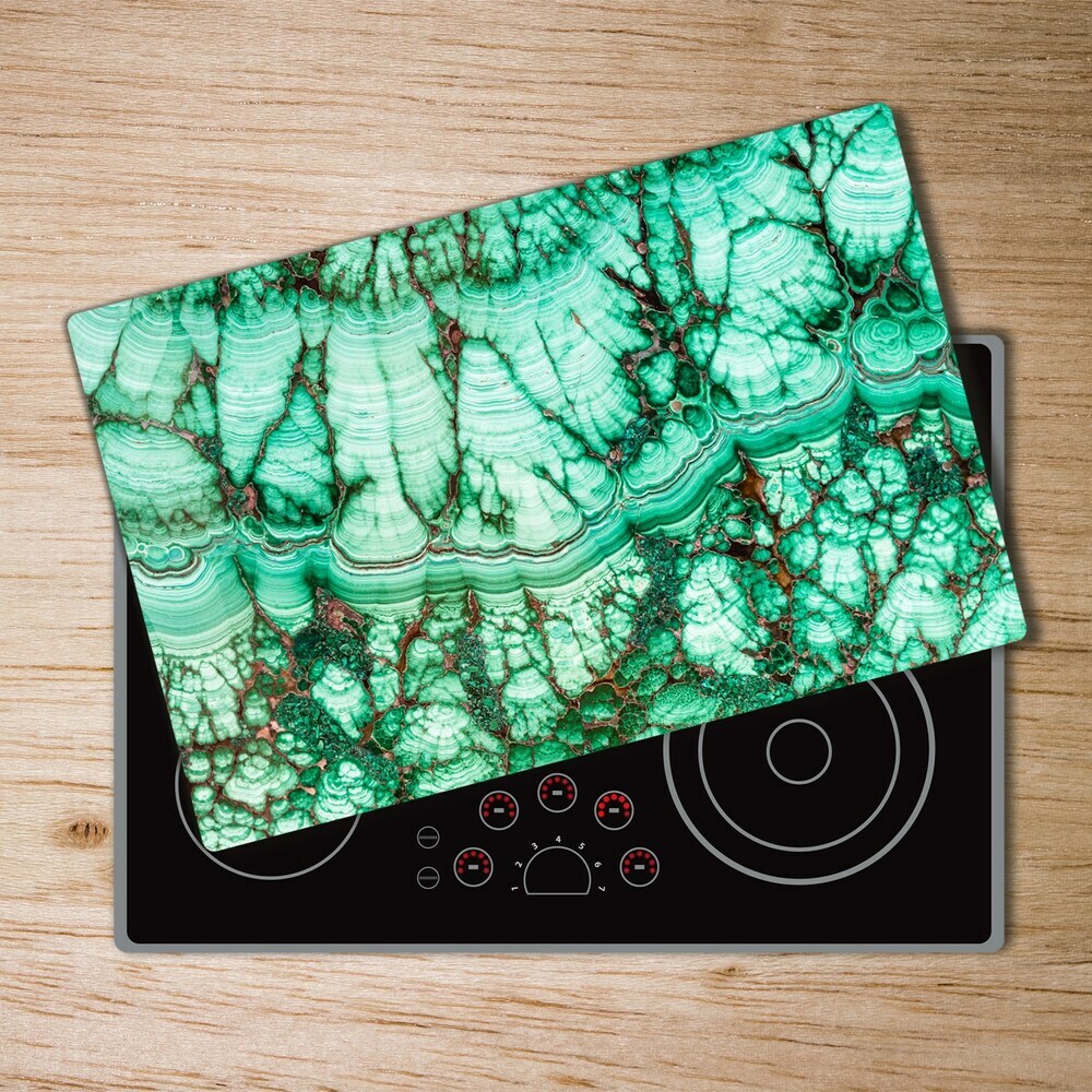 Chopping board Malachite texture