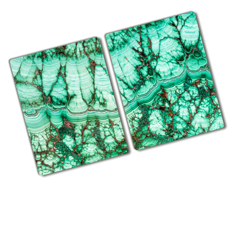 Chopping board Malachite texture