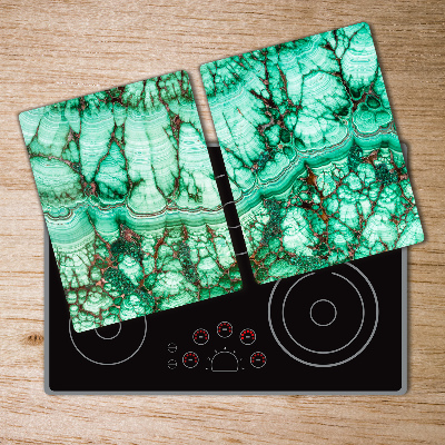 Chopping board Malachite texture