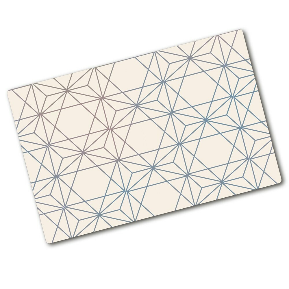 Cutting board Geometric background