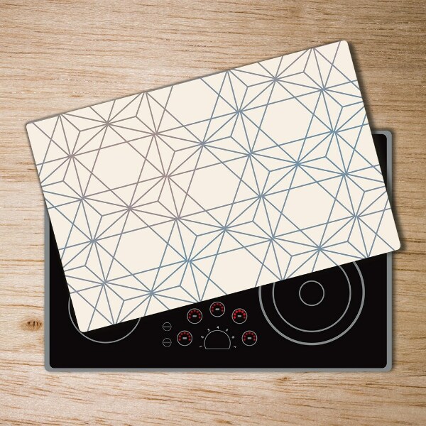 Cutting board Geometric background