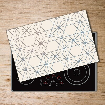 Cutting board Geometric background