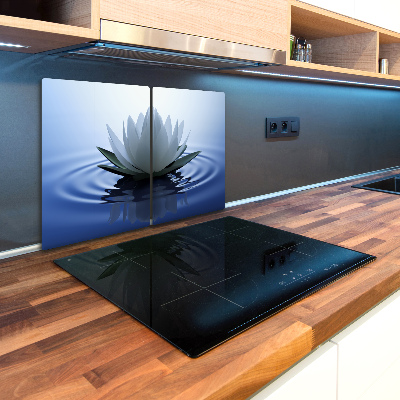 Cutting board water lily