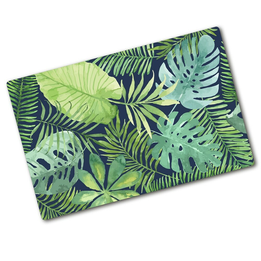 Chopping board Tropical leaves