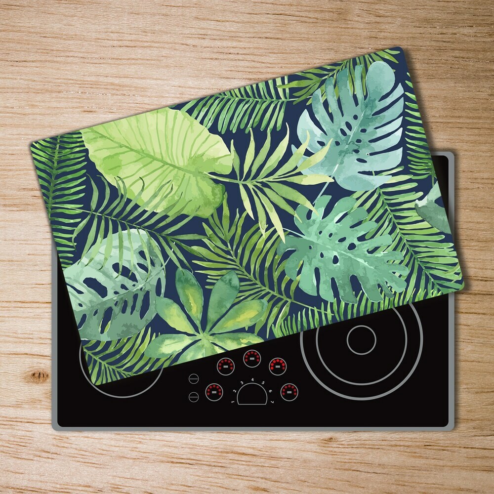 Chopping board Tropical leaves