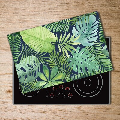 Chopping board Tropical leaves