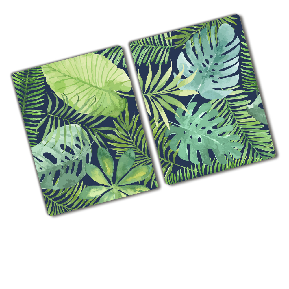 Chopping board Tropical leaves