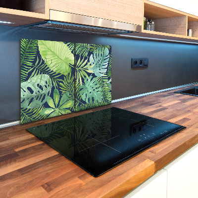 Chopping board Tropical leaves