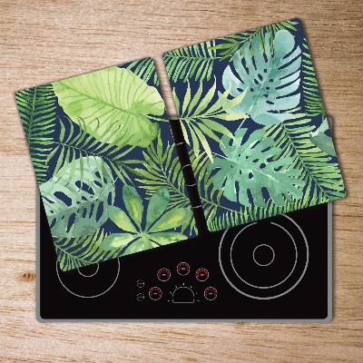 Chopping board Tropical leaves