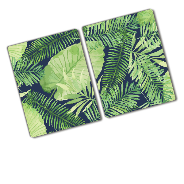 Chopping board Tropical leaves