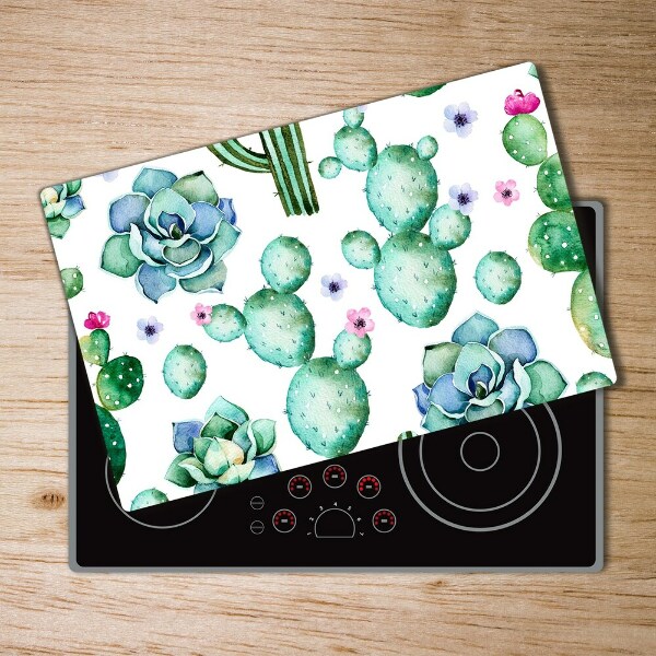 Chopping board Cacti