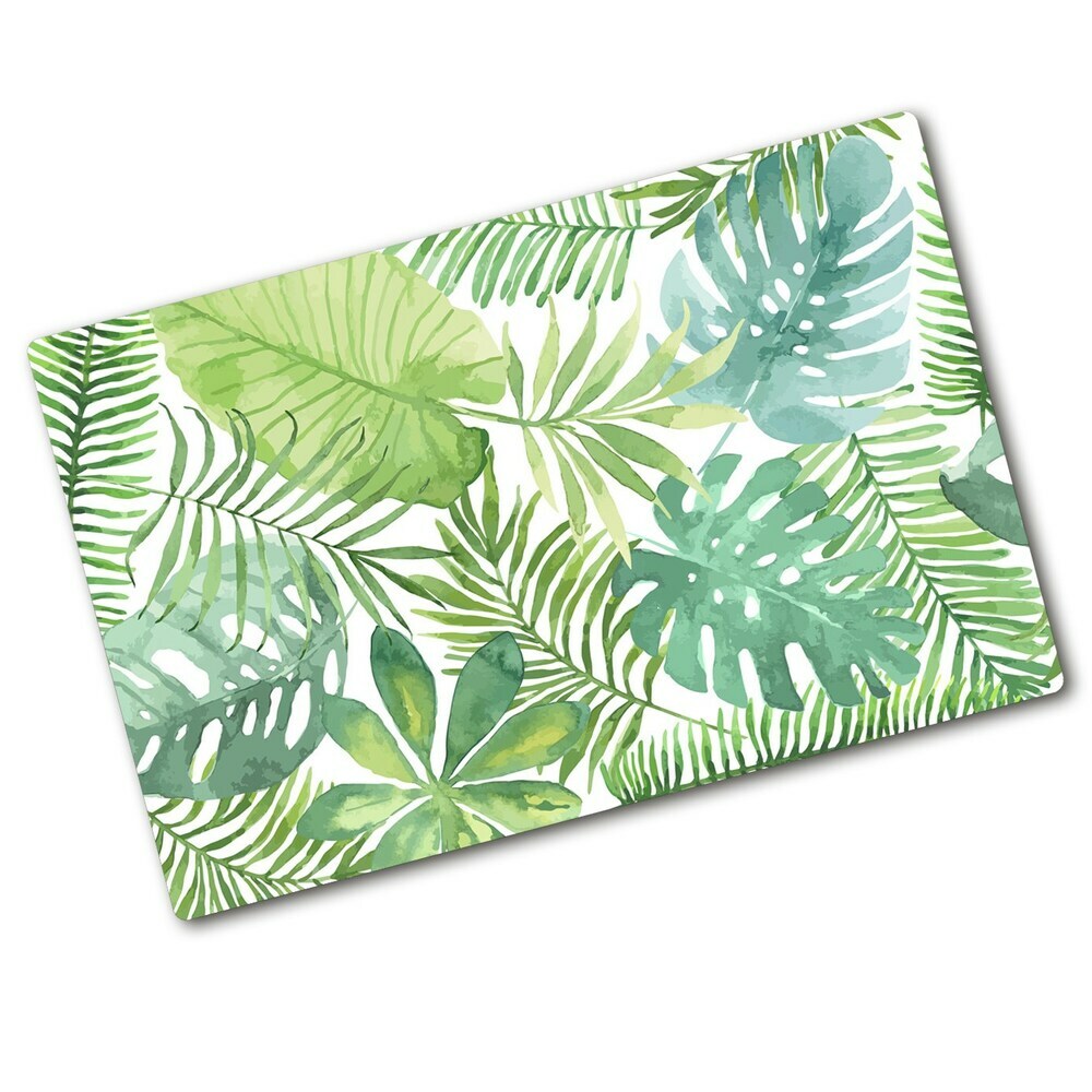 Cutting board Tropical leaves