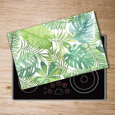 Cutting board Tropical leaves