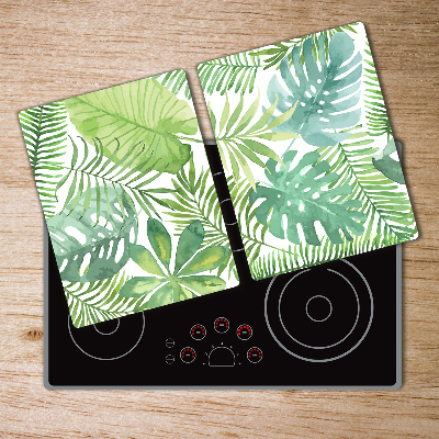 Cutting board Tropical leaves