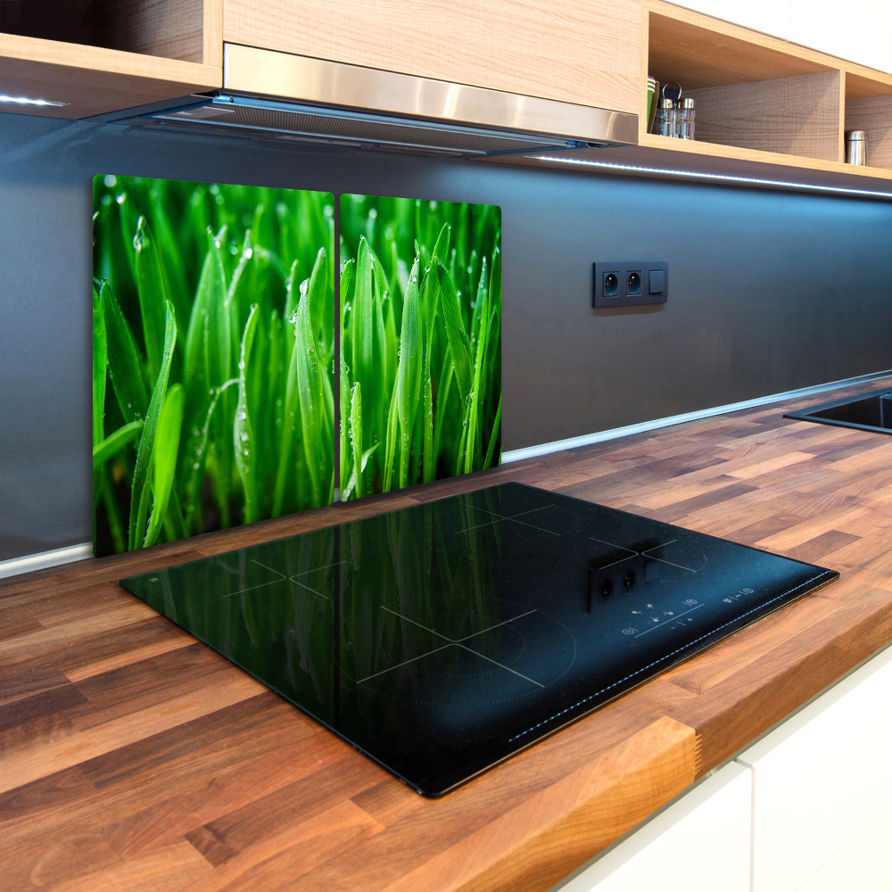 Chopping board glass Grass