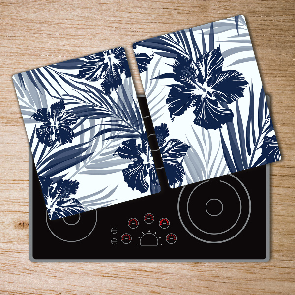 Chopping board glass Tropical