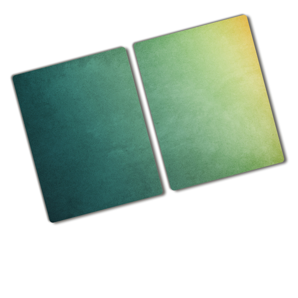 Chopping board glass Sea gradient