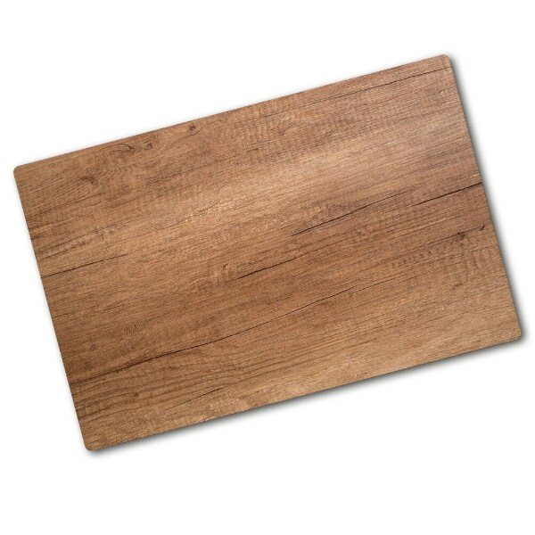 Chopping board glass Wooden background