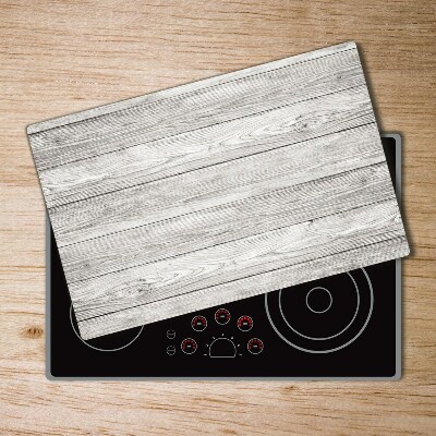 Chopping board glass Wooden background